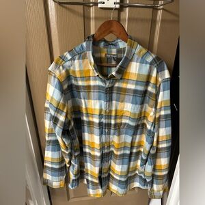 Men’s Eddie Bauer Flannel Plaid Shirt